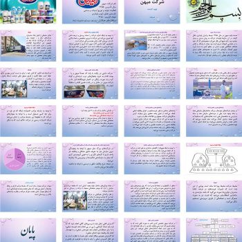 پاورپوینت شرکت میهن: تاریخچه، فعالیت‌ها، استراتژی‌ها و ساختار سازمانی